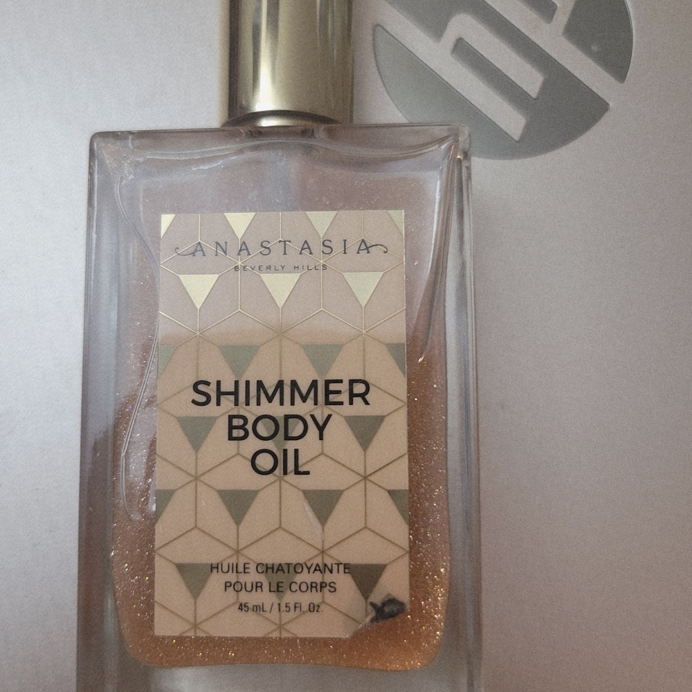 Anastasia Shimmer Body Oil - Gold